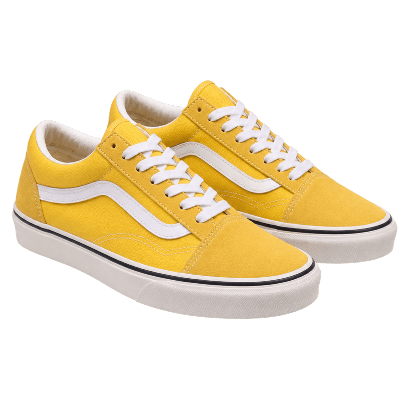 Generated item image of yellow low-top sneakers